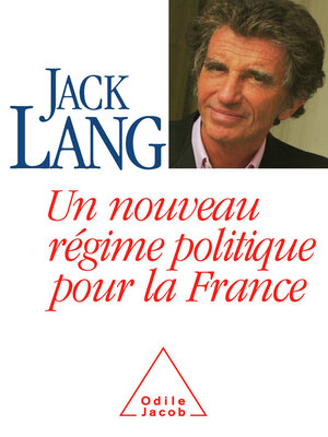 cover image of Un nouveau régime politique pour la France